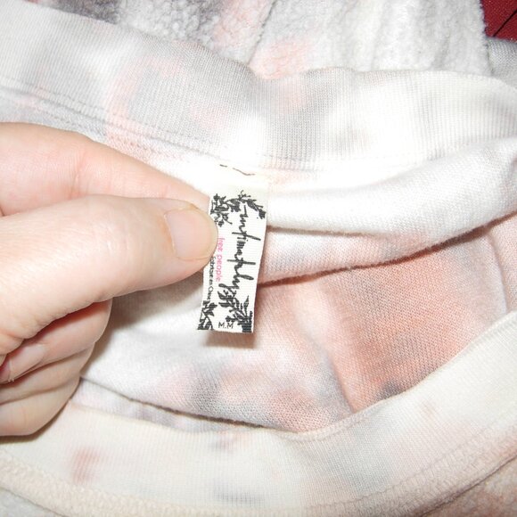 Intimately Free People Tie Dye Inside Out Sweatshirt Size M - Picture 4 of 5